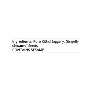 Kithul Sesame Rolls, 10 Count, Ingredients - Serendip Delights