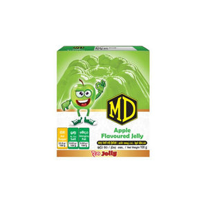 MD Apple Flavored Jelly Crystals, 100g - Serendip Delights