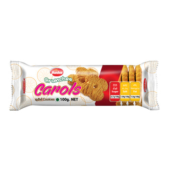 Munchee Crunchee Carols Biscuits, 100g - Serendip Delights