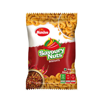 Munchee Savory Nuts Biscuits, 30g - Serendip Delights