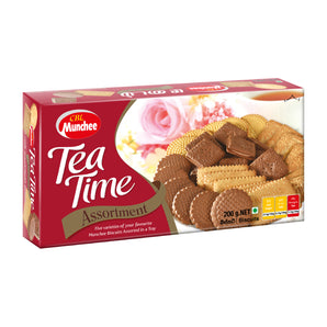 Munchee Tea Time Assortment Cookie Selection, 200g - Serendip Delights