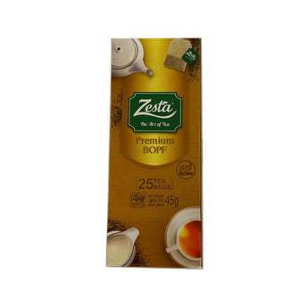 Zesta Premium BOPF Ceylon Black Tea Bags, 25 Count - Serendip Delights