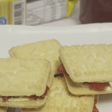 Maliban Custard Cream Biscuits with Strawberry Jam, 100g - Serendip Delights